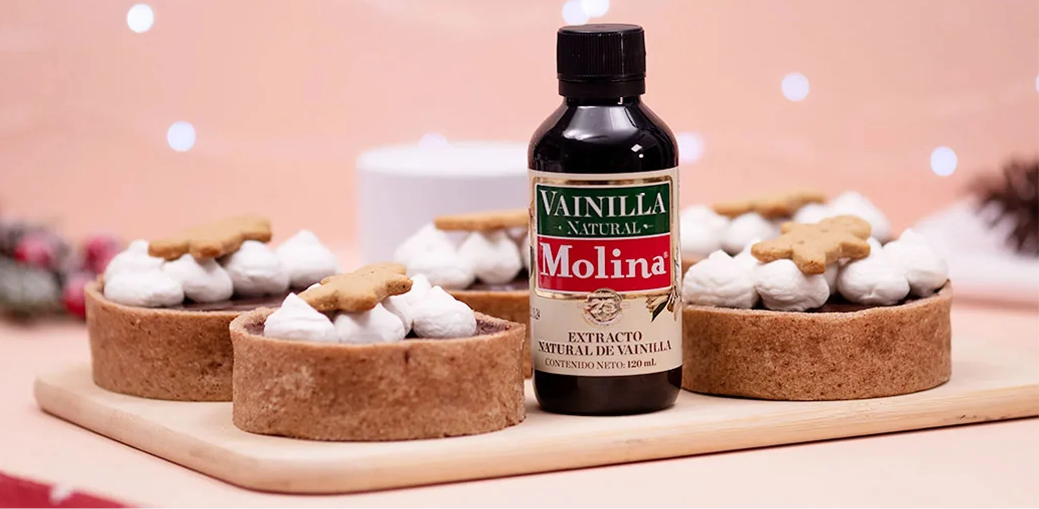 Tartas de jengibre y chocolate